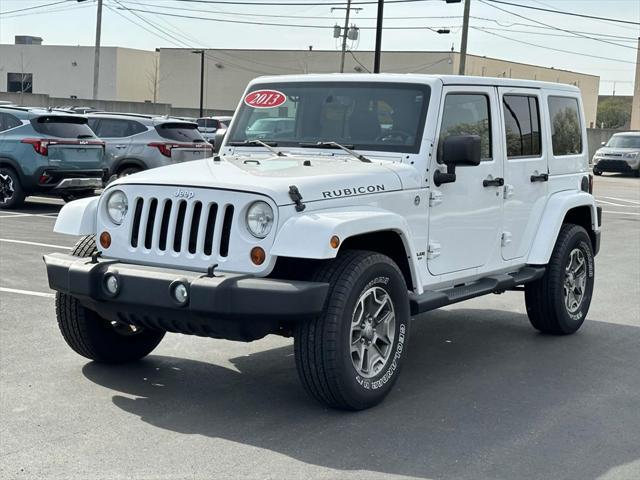 used 2013 Jeep Wrangler Unlimited car, priced at $20,900