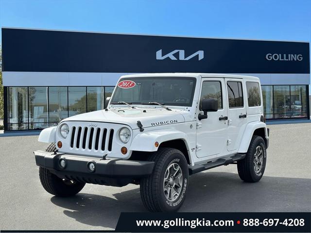 used 2013 Jeep Wrangler Unlimited car, priced at $20,490