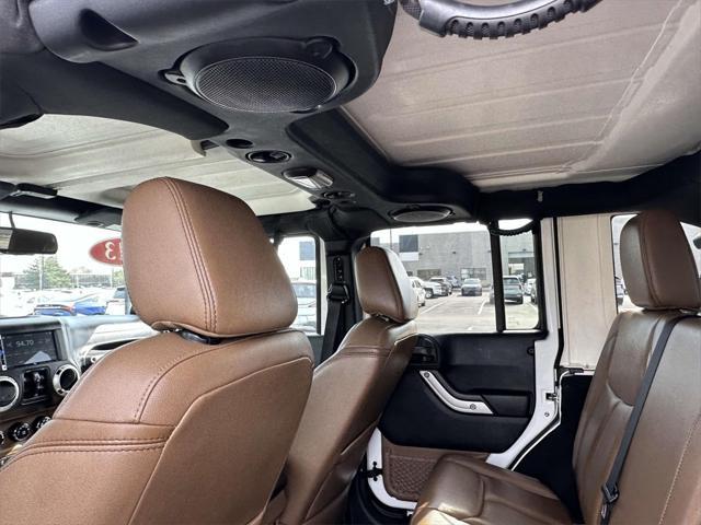 used 2013 Jeep Wrangler Unlimited car, priced at $20,900