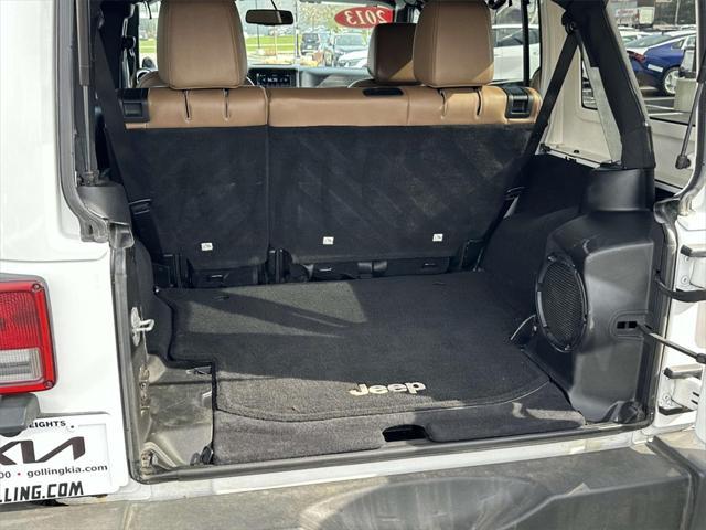 used 2013 Jeep Wrangler Unlimited car, priced at $20,900