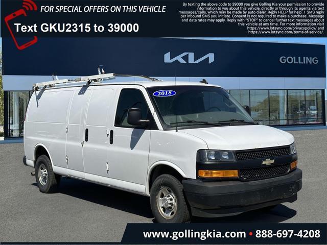 used 2018 Chevrolet Express 3500 car, priced at $12,990