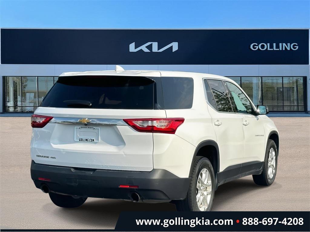 used 2018 Chevrolet Traverse car, priced at $14,145
