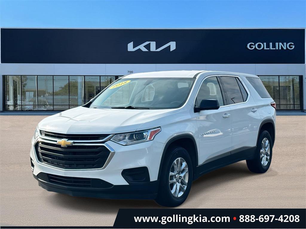used 2018 Chevrolet Traverse car, priced at $14,145