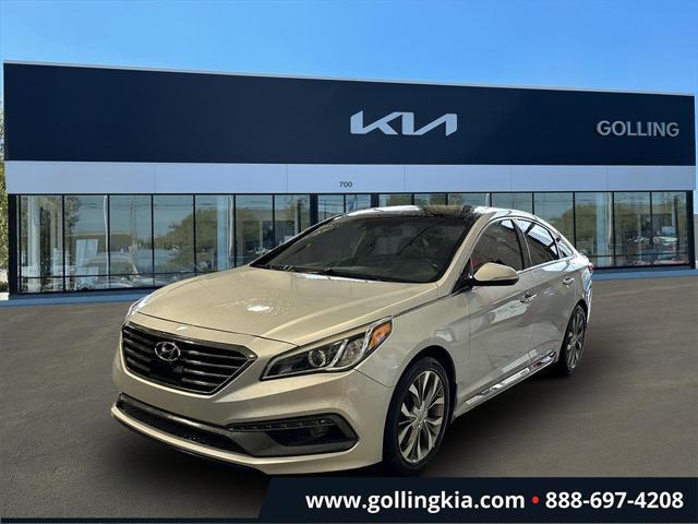 used 2015 Hyundai Sonata car, priced at $10,500