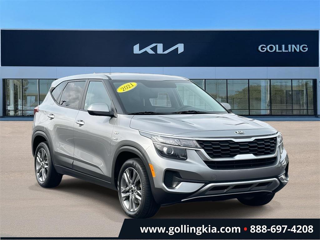 used 2021 Kia Seltos car, priced at $17,495