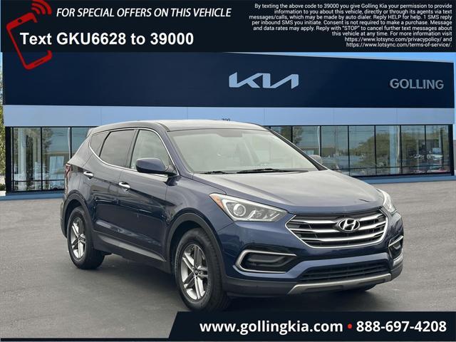 used 2017 Hyundai Santa Fe Sport car, priced at $11,900