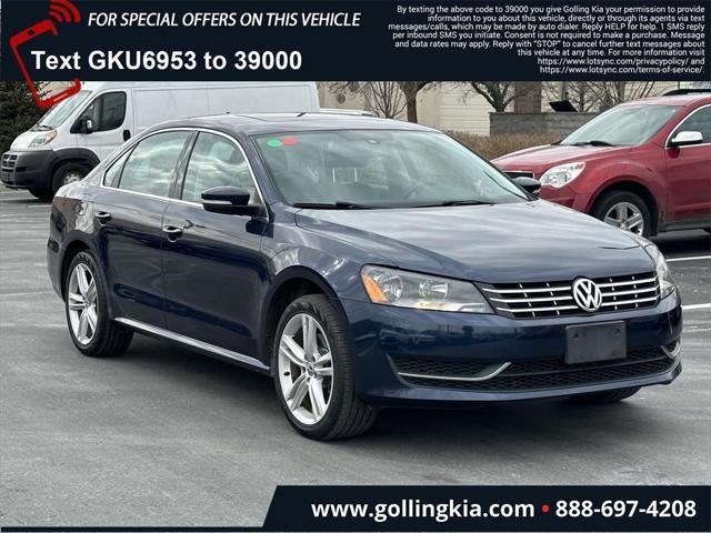 used 2014 Volkswagen Passat car, priced at $11,900