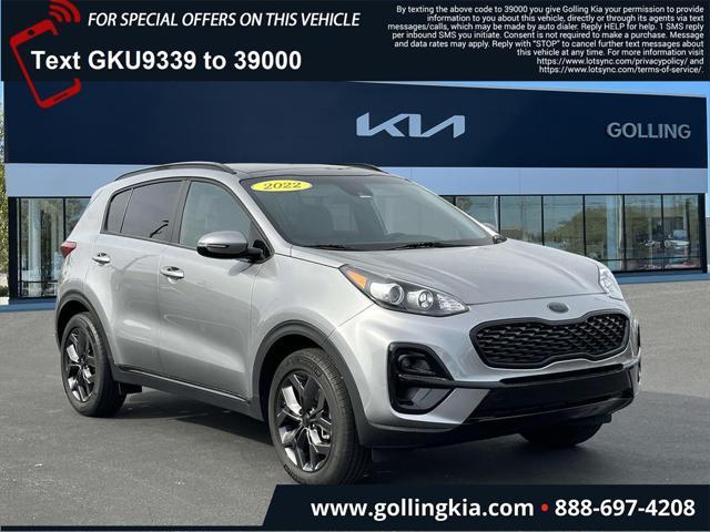 used 2022 Kia Sportage car, priced at $25,900