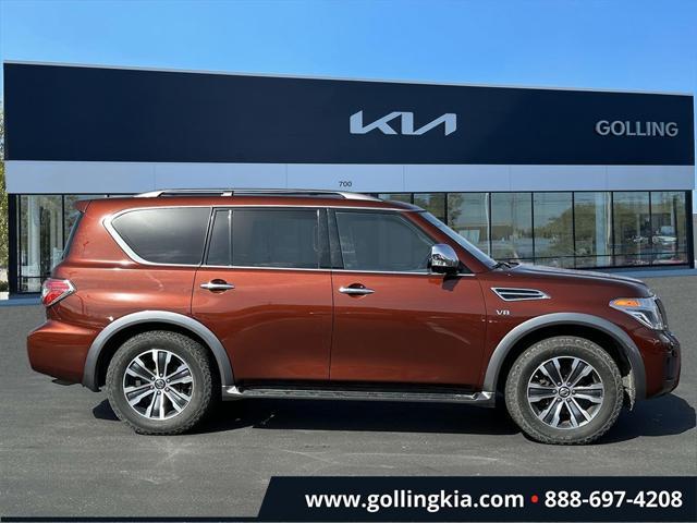 used 2019 Nissan Armada car, priced at $17,500
