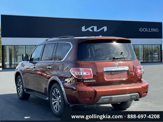 used 2019 Nissan Armada car, priced at $17,500