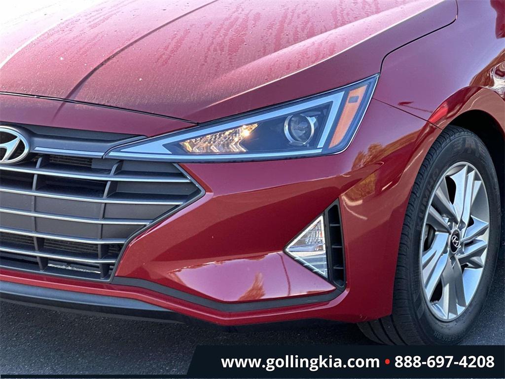 used 2019 Hyundai Elantra car, priced at $13,684
