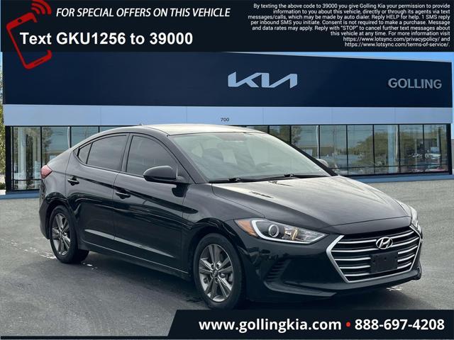 used 2018 Hyundai Elantra car, priced at $12,500