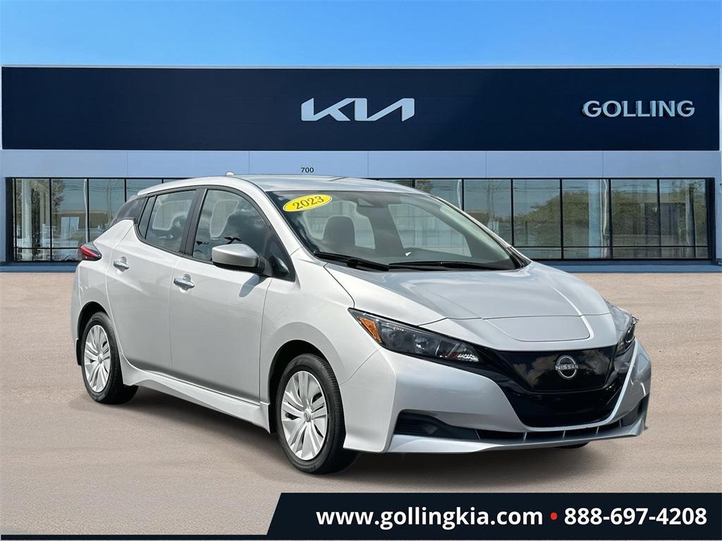used 2023 Nissan Leaf car, priced at $16,499