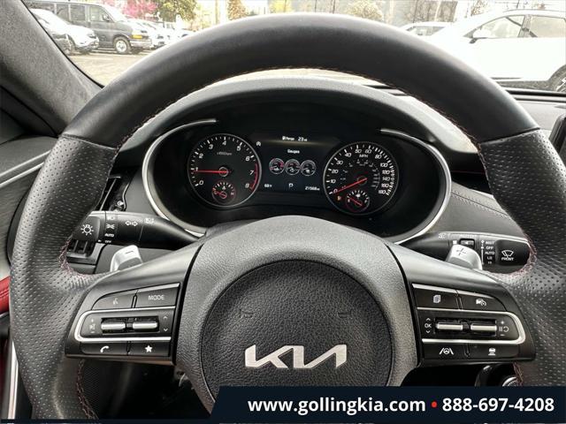 used 2023 Kia Stinger car, priced at $40,500