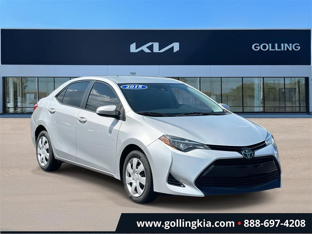 used 2018 Toyota Corolla car, priced at $10,299