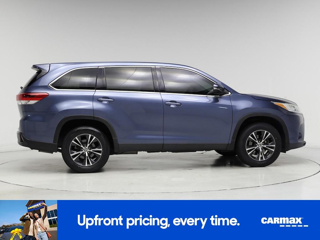 used 2019 Toyota Highlander car, priced at $19,998