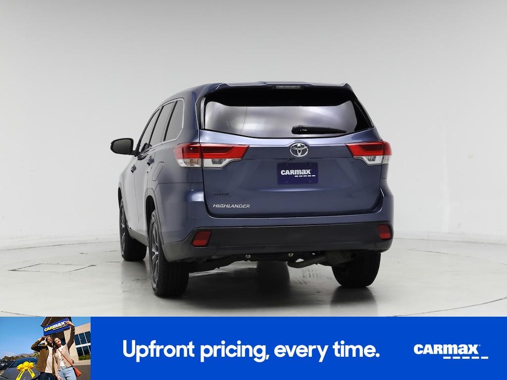 used 2019 Toyota Highlander car, priced at $19,998