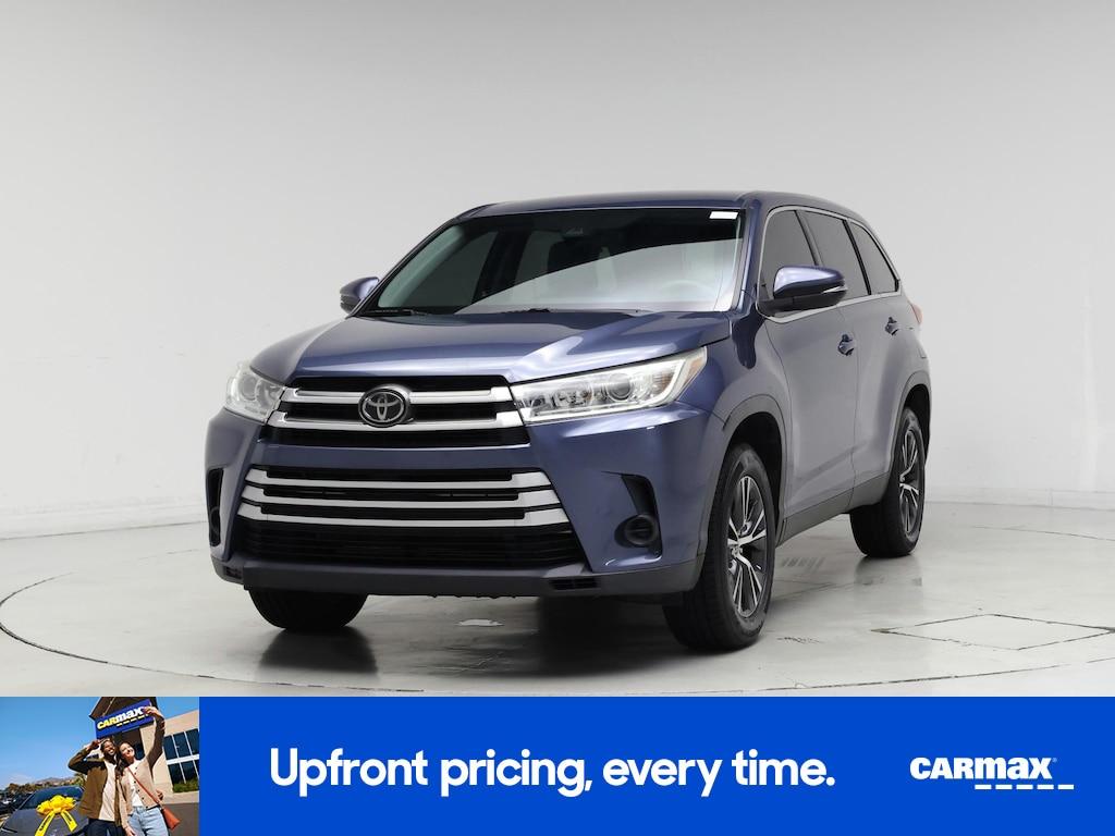 used 2019 Toyota Highlander car, priced at $19,998