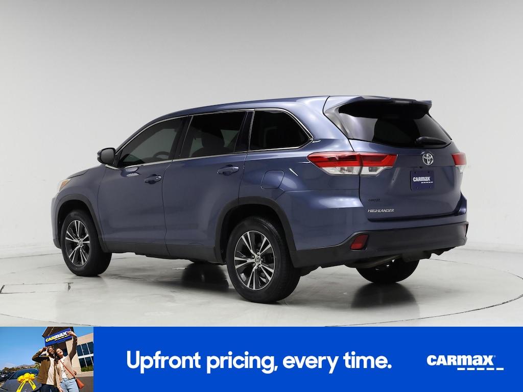 used 2019 Toyota Highlander car, priced at $19,998