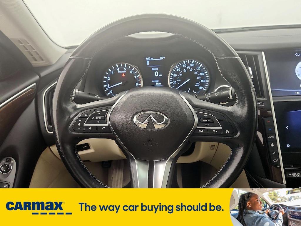 used 2019 INFINITI Q50 car, priced at $23,998