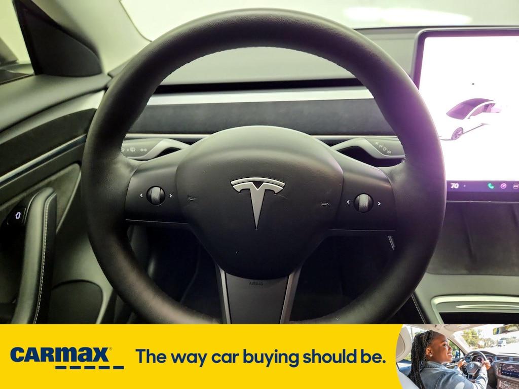 used 2022 Tesla Model 3 car, priced at $27,998