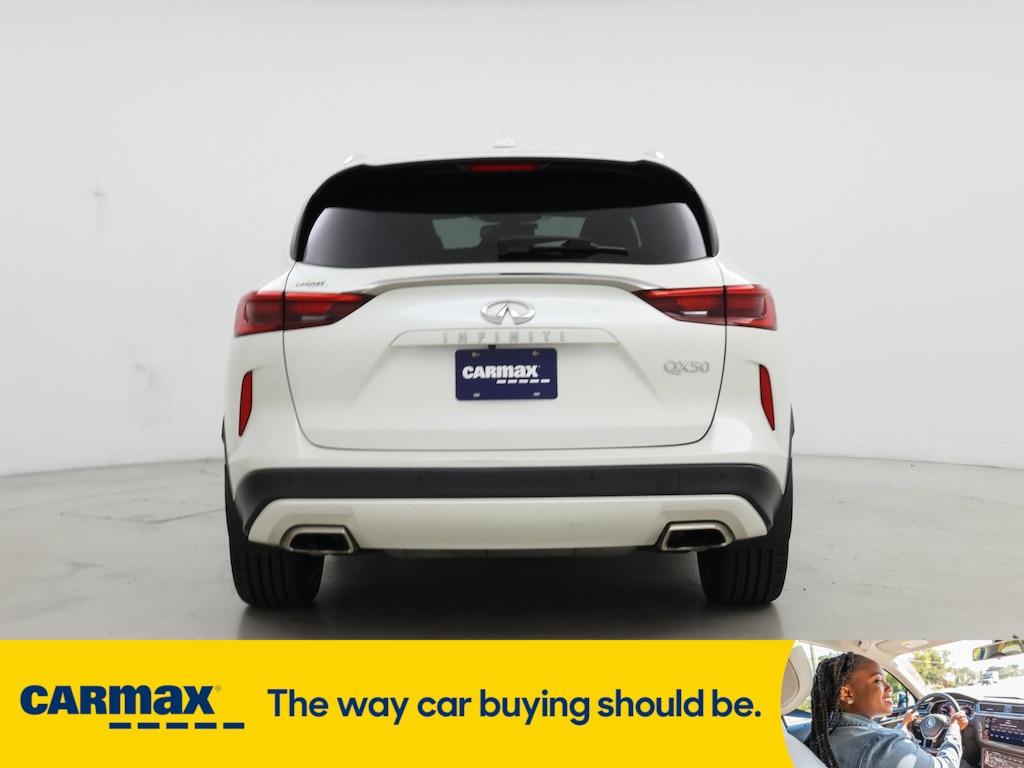 used 2021 INFINITI QX50 car, priced at $26,998