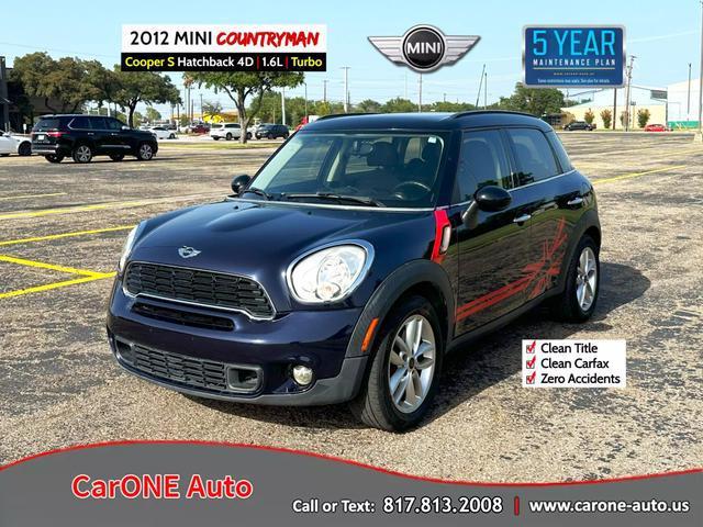 used 2012 MINI Cooper S Countryman car, priced at $7,631