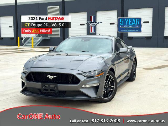 used 2021 Ford Mustang car, priced at $23,741