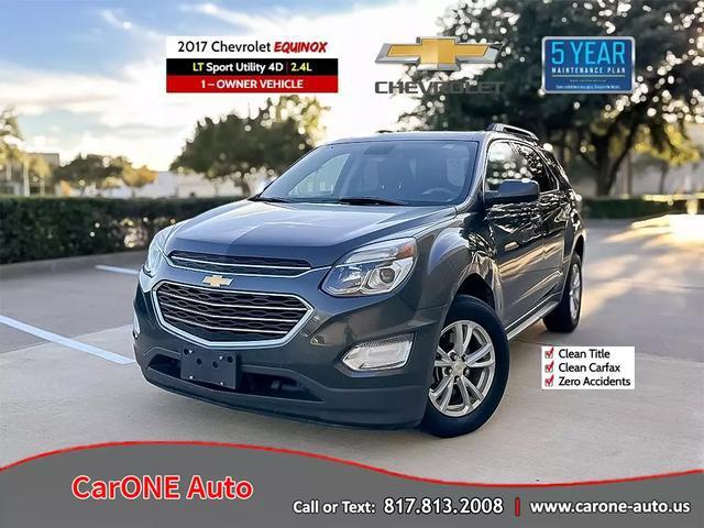 used 2017 Chevrolet Equinox car, priced at $13,510