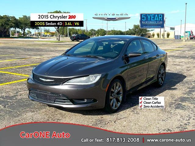 used 2015 Chrysler 200 car, priced at $10,341