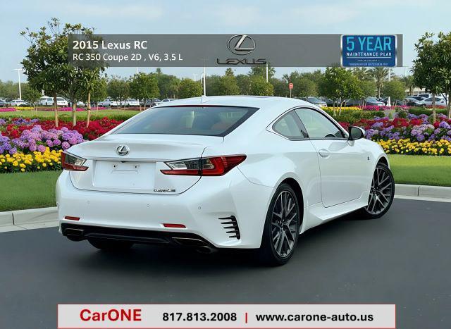 used 2015 Lexus RC 350 car, priced at $25,741