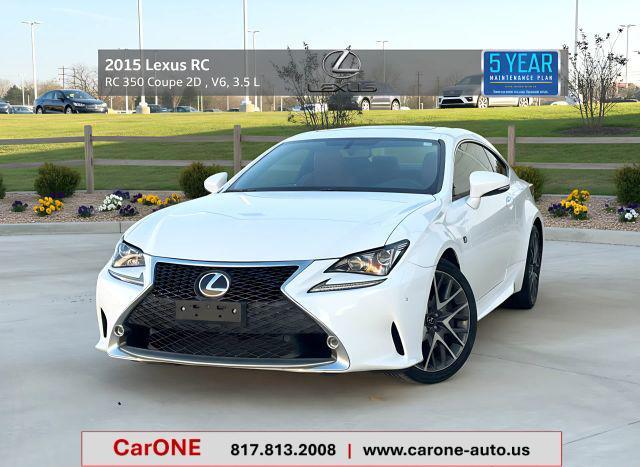 used 2015 Lexus RC 350 car, priced at $25,741