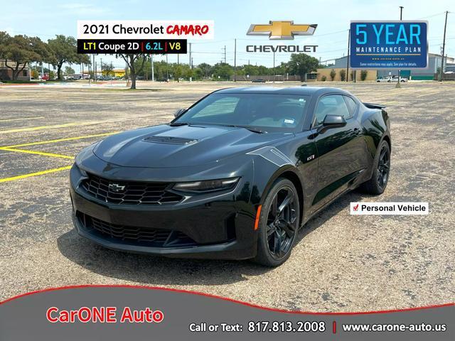 used 2021 Chevrolet Camaro car, priced at $26,481