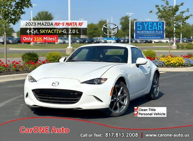 used 2023 Mazda MX-5 Miata RF car, priced at $20,741