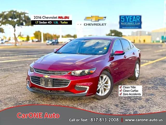 used 2016 Chevrolet Malibu car, priced at $11,415