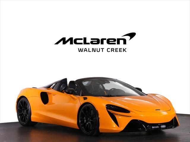 new 2025 McLaren Artura car, priced at $334,548