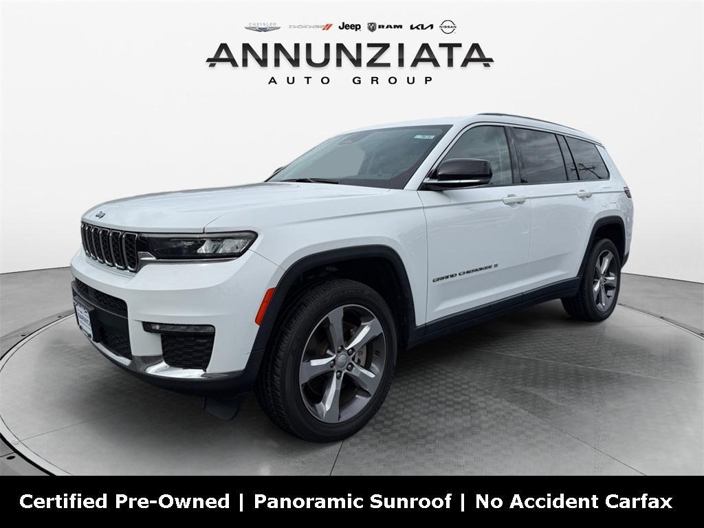 used 2021 Jeep Grand Cherokee L car, priced at $28,799