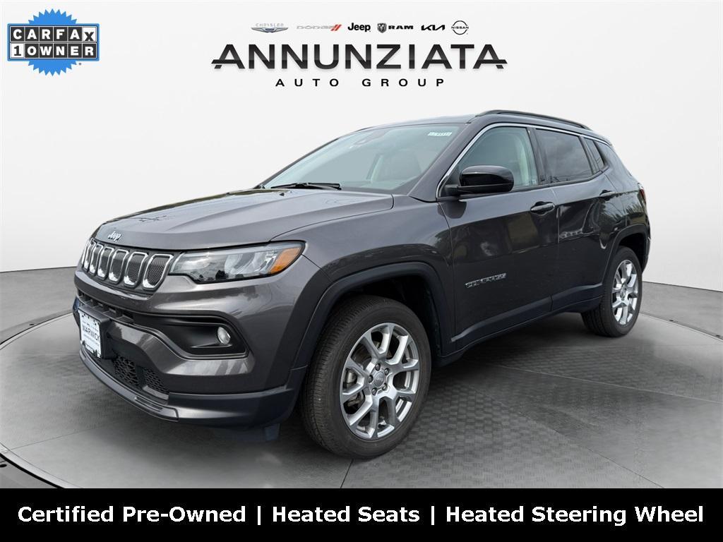 used 2022 Jeep Compass car, priced at $23,299