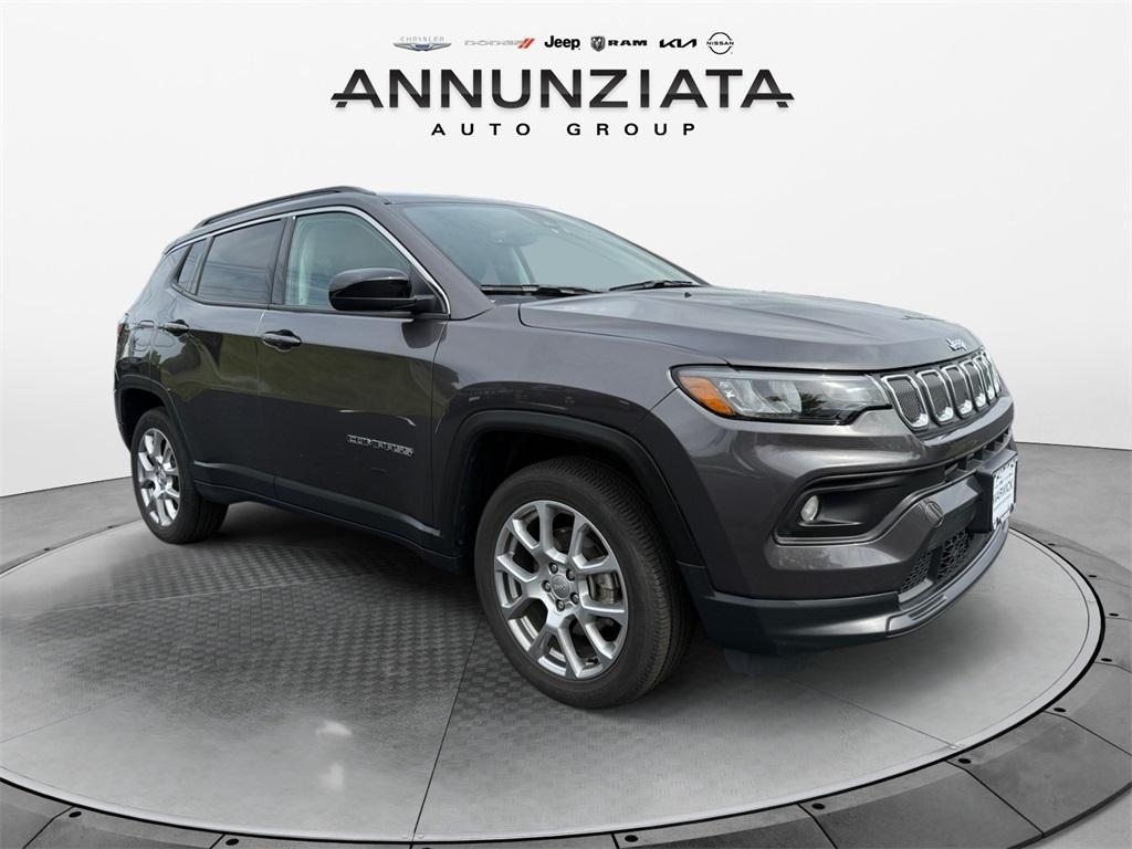 used 2022 Jeep Compass car, priced at $23,299