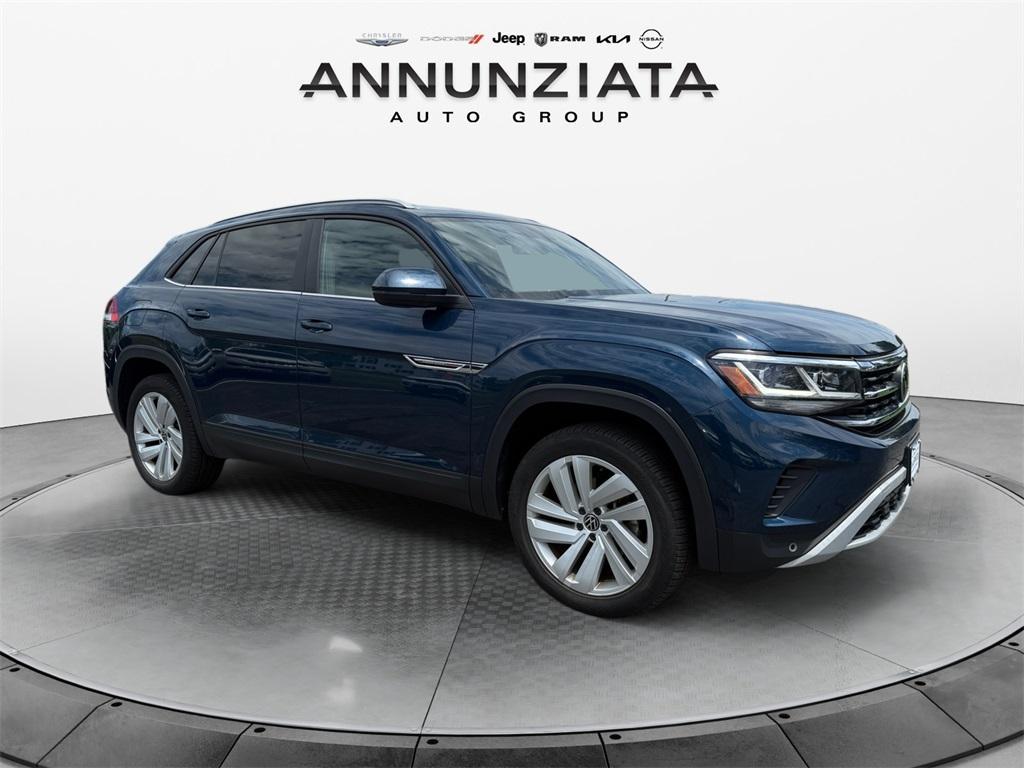 used 2022 Volkswagen Atlas Cross Sport car, priced at $29,499
