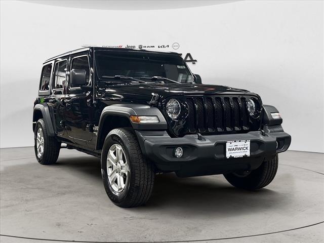used 2021 Jeep Wrangler Unlimited car, priced at $34,799