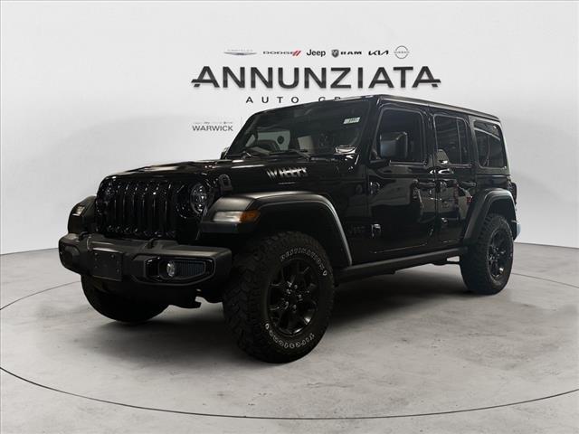 used 2021 Jeep Wrangler Unlimited car, priced at $34,999