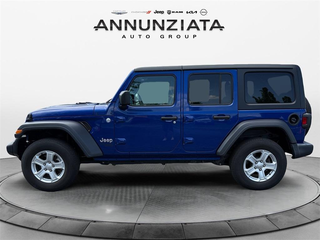 used 2020 Jeep Wrangler Unlimited car, priced at $31,999