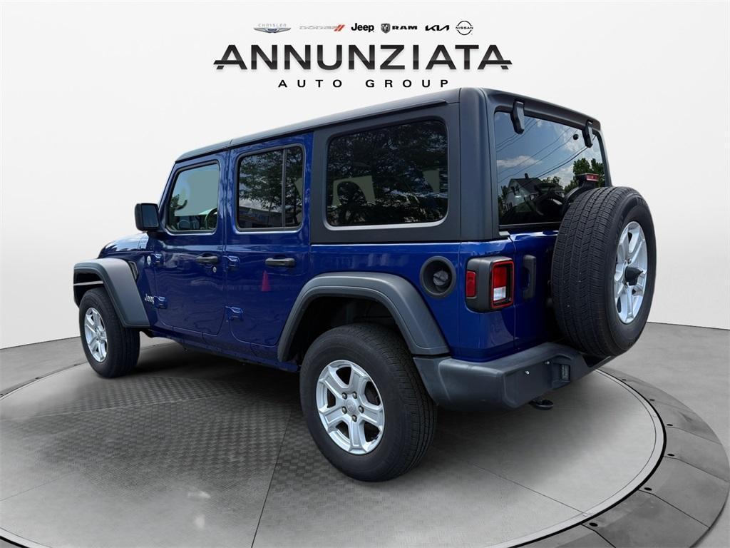 used 2020 Jeep Wrangler Unlimited car, priced at $31,999