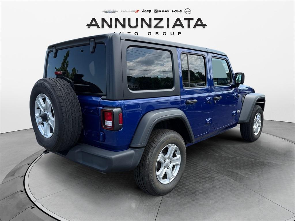 used 2020 Jeep Wrangler Unlimited car, priced at $31,999