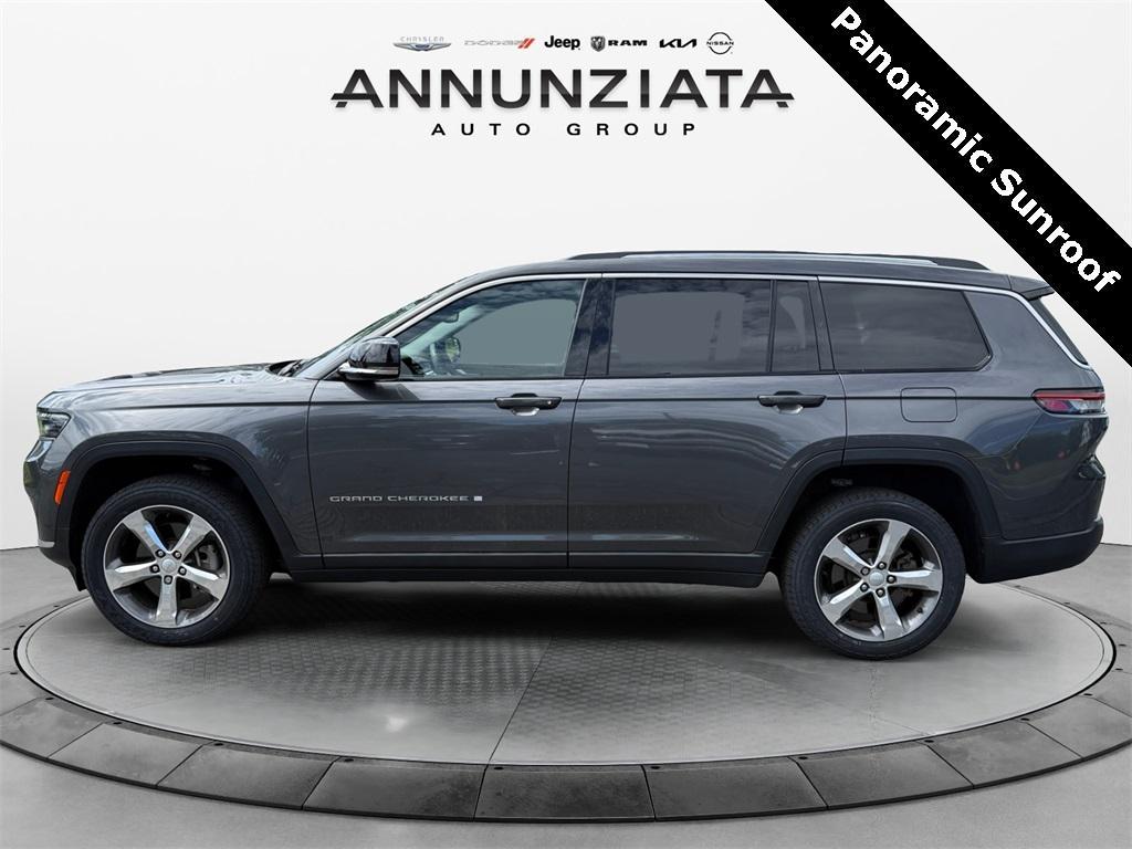 used 2022 Jeep Grand Cherokee L car, priced at $33,599