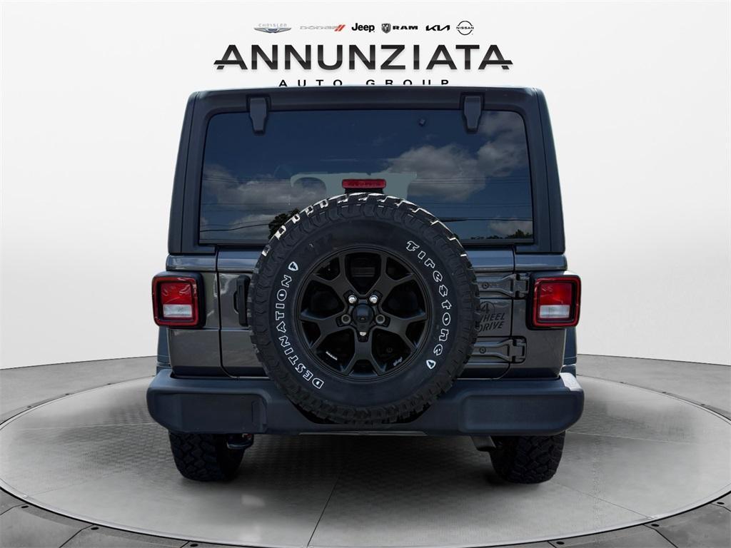 used 2021 Jeep Wrangler Unlimited car, priced at $33,999