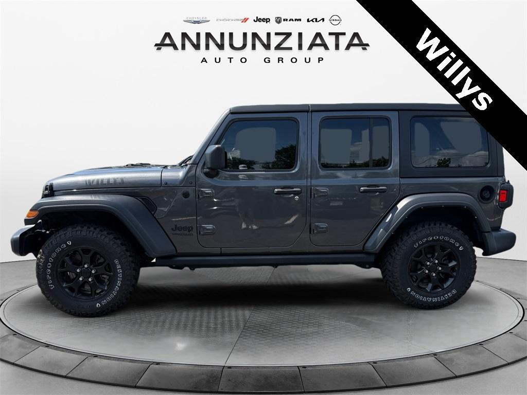 used 2021 Jeep Wrangler Unlimited car, priced at $33,999