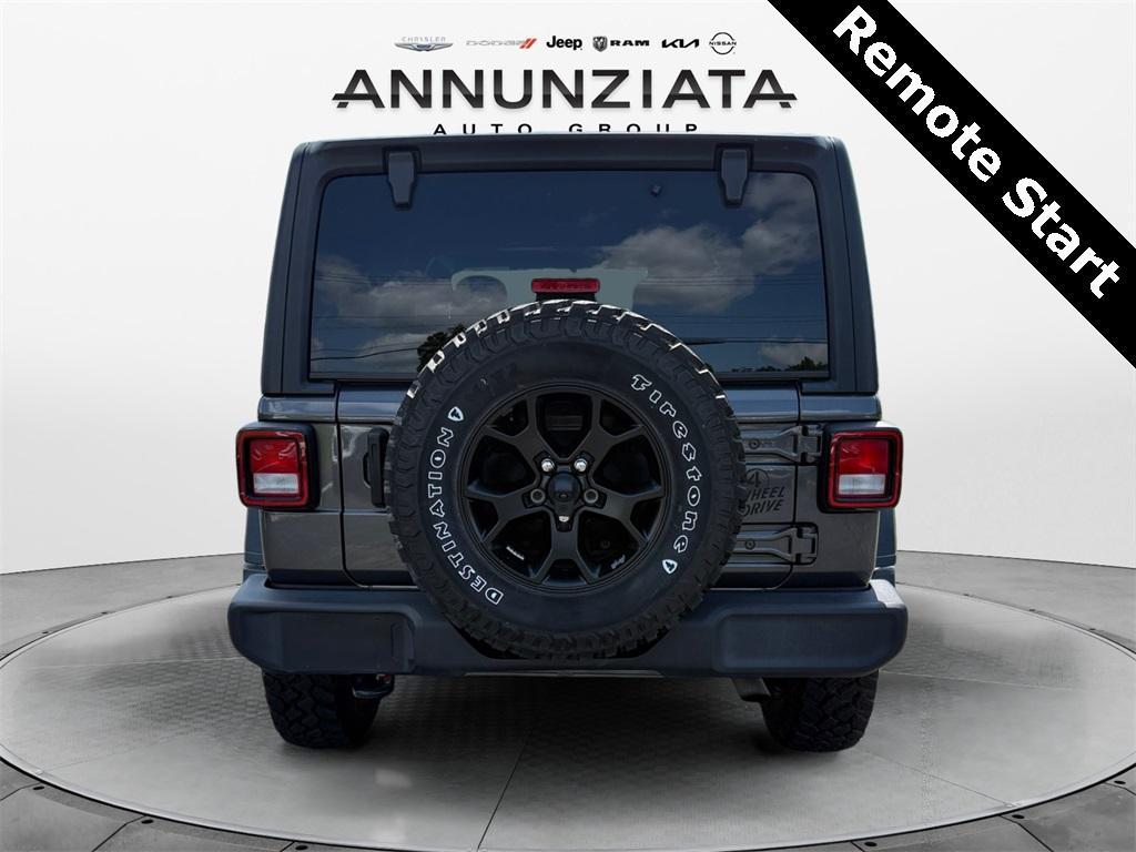 used 2021 Jeep Wrangler Unlimited car, priced at $32,999