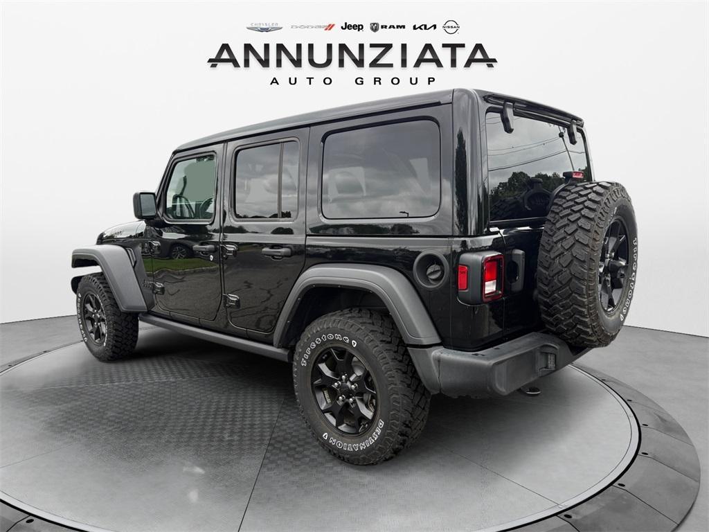 used 2022 Jeep Wrangler Unlimited car, priced at $38,999